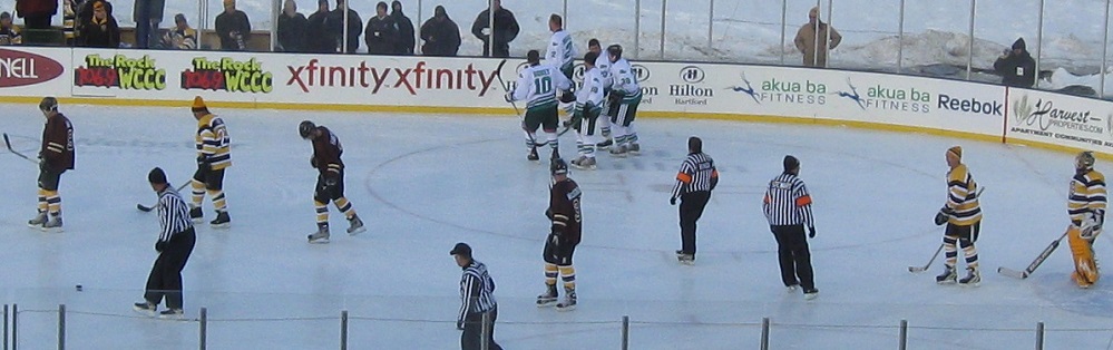 Pucky and Sonar the CT Whale mascots